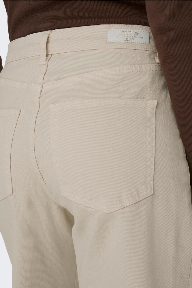 ONLJUICY HW WIDE LEG DNM REA NOOS 15288219 ECRU